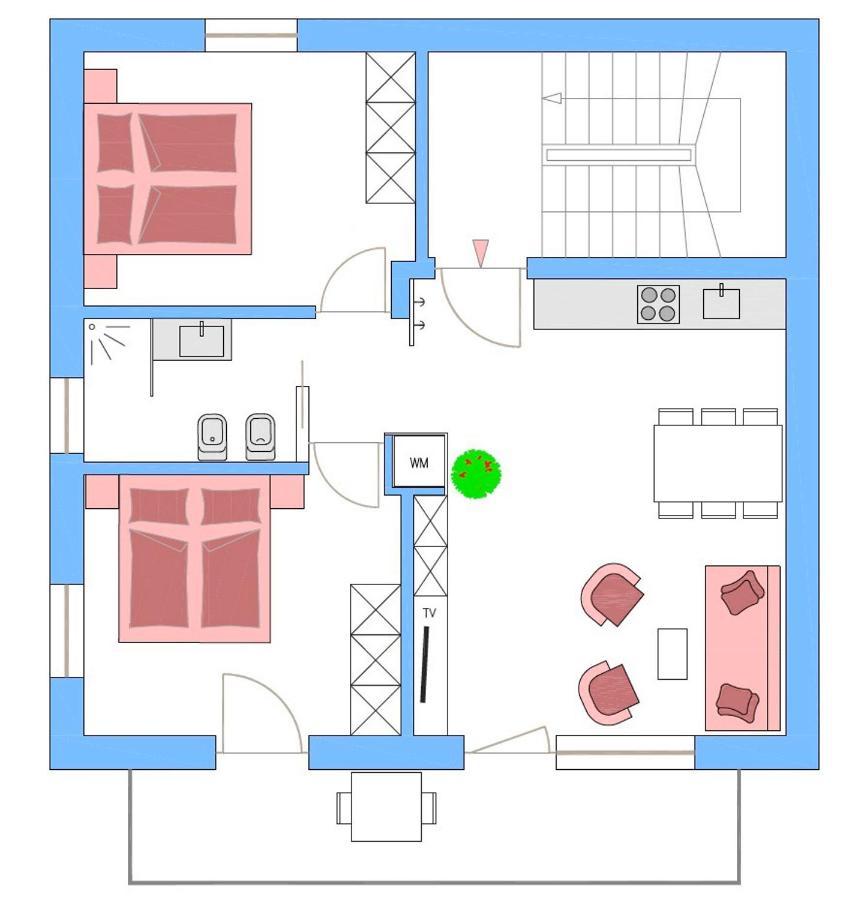 Apartment La Brunella 莱恩 外观 照片